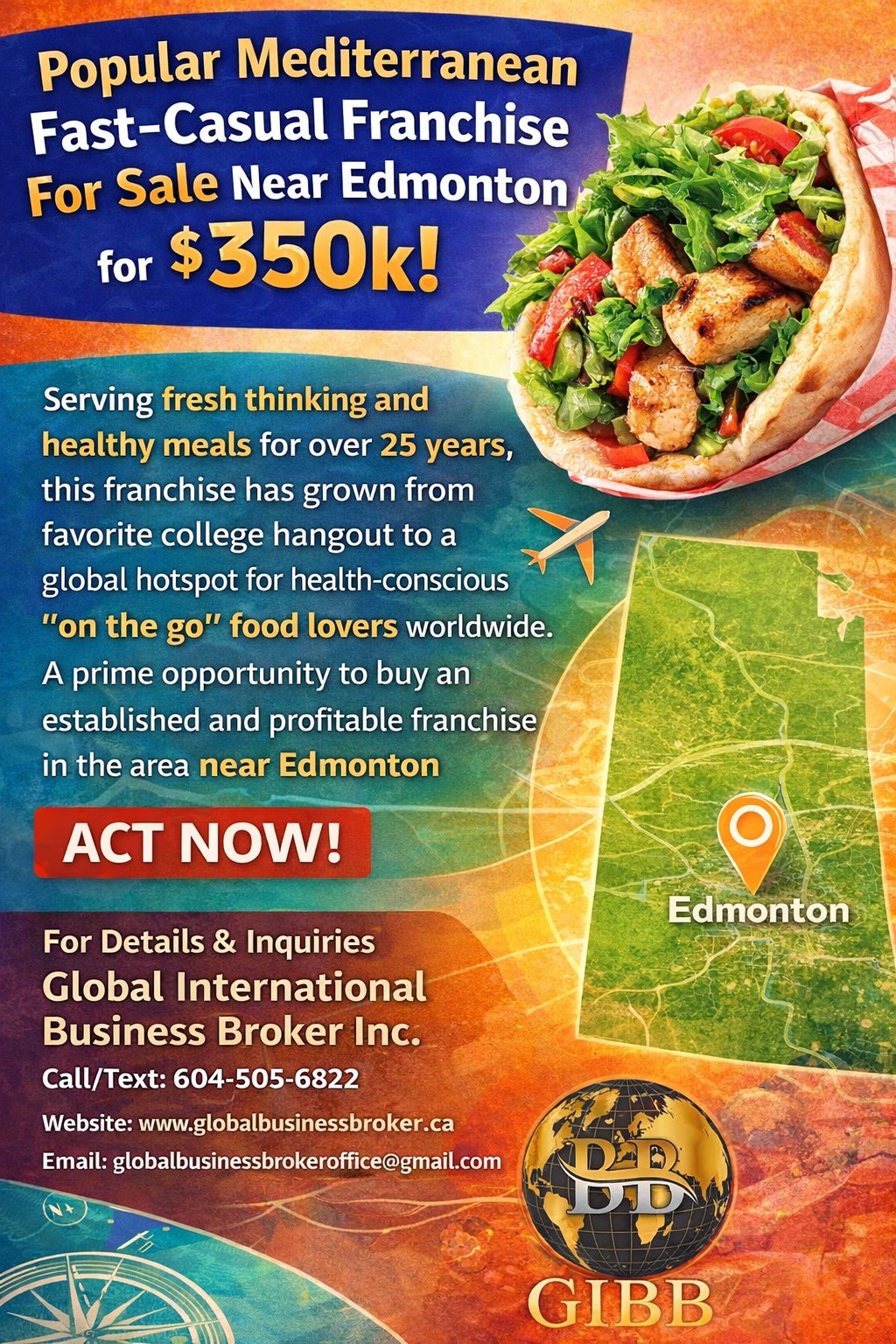 Well-established Mediterranean-style QSR Franchise for sale